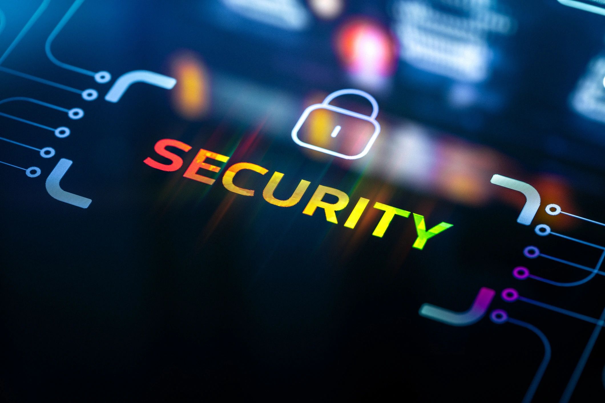 Digital security interface representing secure handling of information